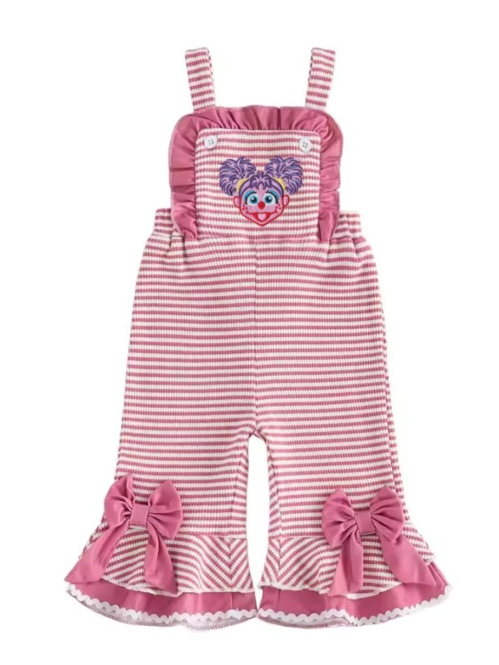Abby Cadabby Jumpsuit Dress Abby Birthday Sesame Street clothes Elmo Outfit - Picture 1 of 6